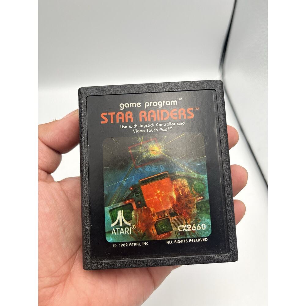 Star Raiders - Atari 2600 (1982) - Cartridge Only - Tested & Works